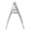 Kundenstopper STANDARD 50 × 70 cm, mit 25-mm-Rahmen – individueller Druck