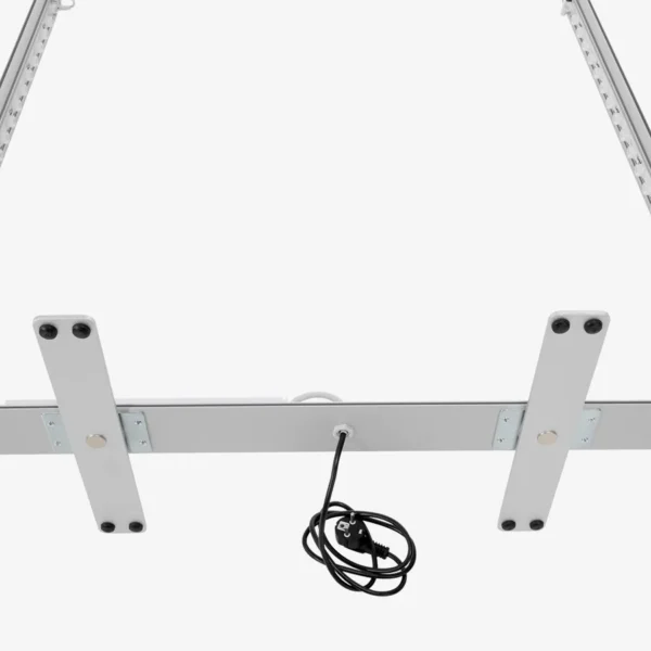 إطار عرض LED قائم بذاته 100 × 100 سم – طباعة مضيئة مخصصة على الوجهين