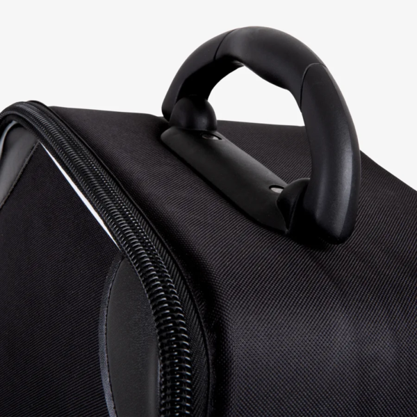 جدار عرض Zipper-Wall منحني 300 × 230 سم – طباعة مخصصة على وجه واحد مع إطار