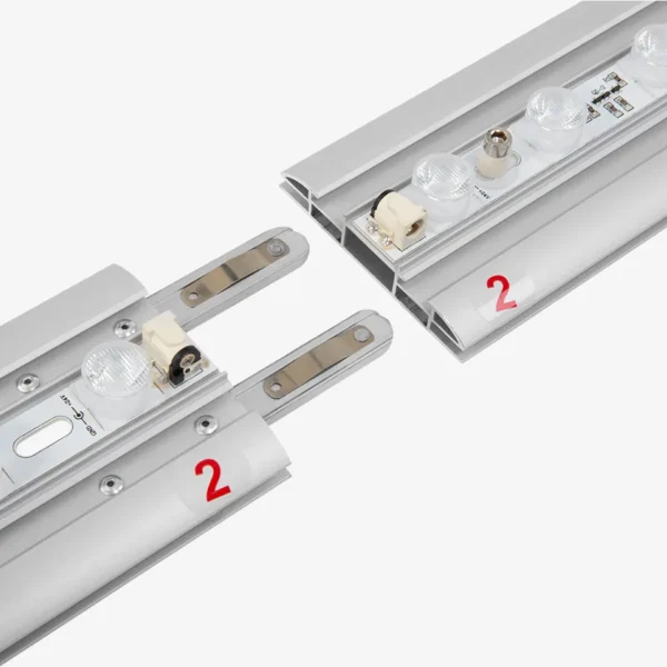 Messesystem mit Spannrahmen – 2er-Set mit zwei separaten Motiven – individueller beidseitiger Druck