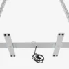 Messesystem mit Spannrahmen – 2er-Set mit zwei separaten Motiven – individueller beidseitiger Druck