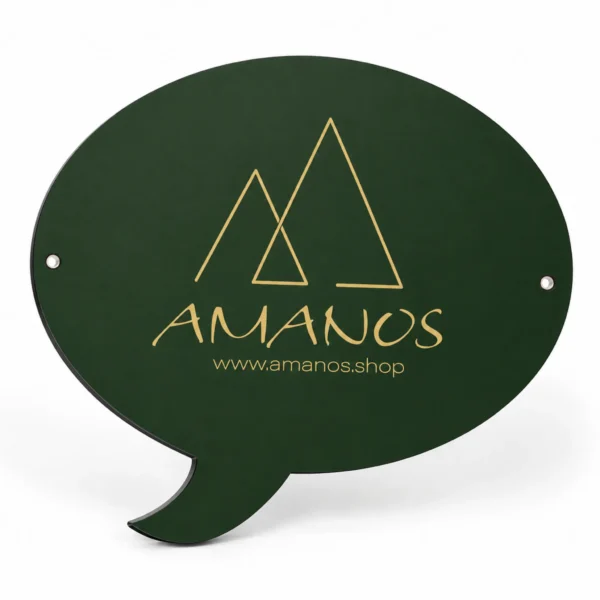 لوح ألمنيوم مركب أبيض – شكل خنزير – طباعة على وجه واحد