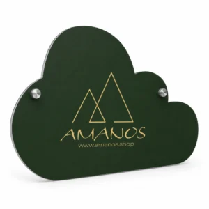Aluminiumverbundplatte mit hochglänzendem Anti-Graffiti-Lack – Wolkenform – einseitig bedruckt