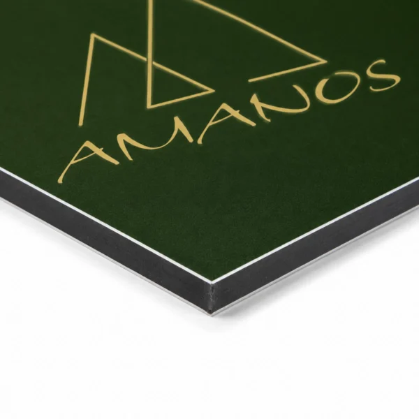 لوح بلاستيك مجوّف أبيض – 200 × 100 سم – طباعة على الوجهين