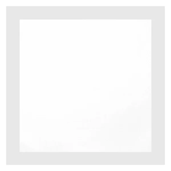 Weiße Hohlkammerplatte – 50 × 50 cm – einseitiger Druck
