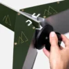 قاعدة تثبيت ألمنيوم للوحات – 30 × 15 × 38 سم