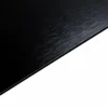 Aluminiumverbundplatte schwarz gebürstet – rechteckig – individuell bedruckt