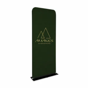 ستاند Zipper-Banner Premium 80 × 200 سم – طباعة مخصصة على وجه واحد