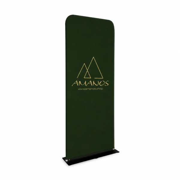 ستاند Zipper-Banner Premium 80 × 200 سم – طباعة مخصصة على وجه واحد