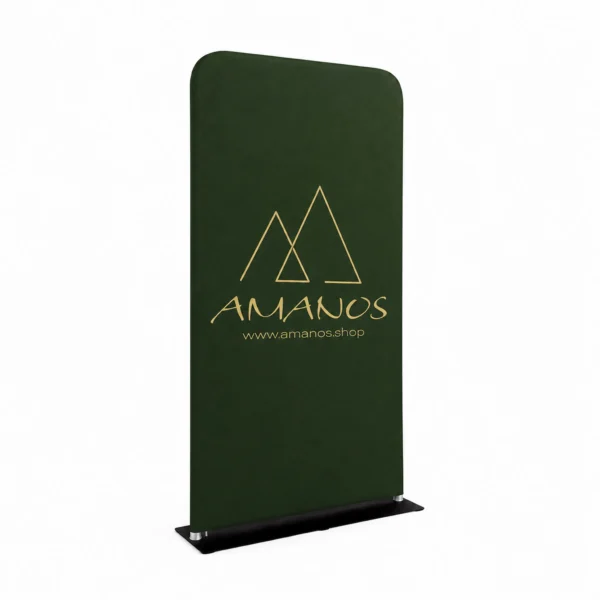 ستاند Zipper-Banner Premium 100 × 200 سم – طباعة مخصصة على الوجهين