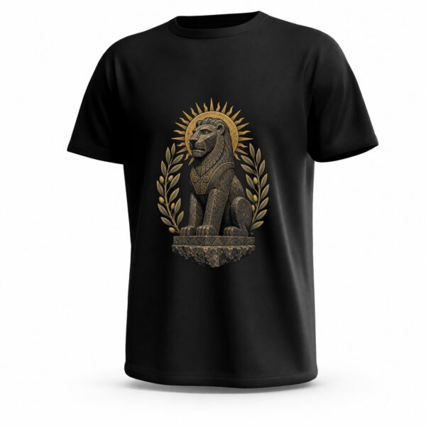 T-Shirt Ain Dara Lion – druckfertig