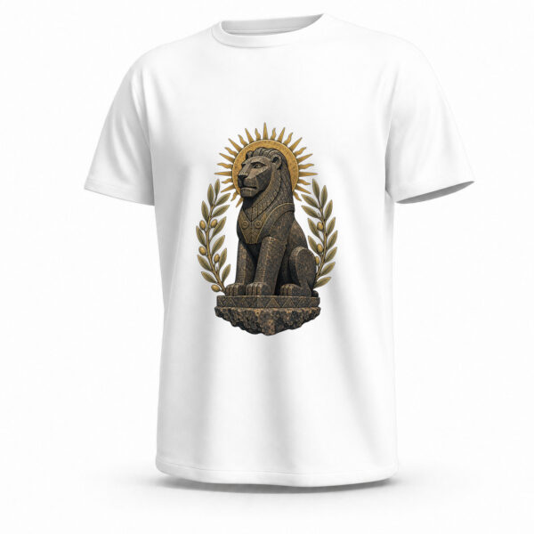 T-Shirt Ain Dara Lion – druckfertig