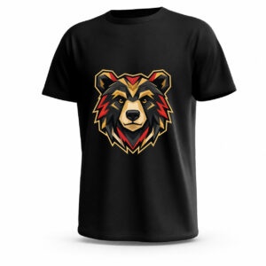تيشيرت Urban Bear جاهز للطباعة