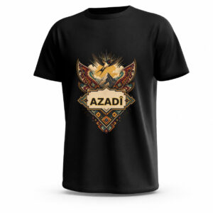 amanos-kurdish-azadi-black تيشيرت Azadi جاهز للطباعة