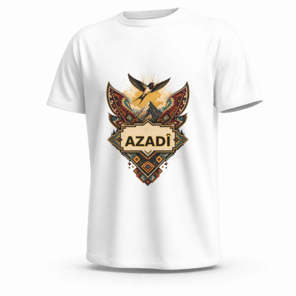 تيشيرت Azadi جاهز للطباعة