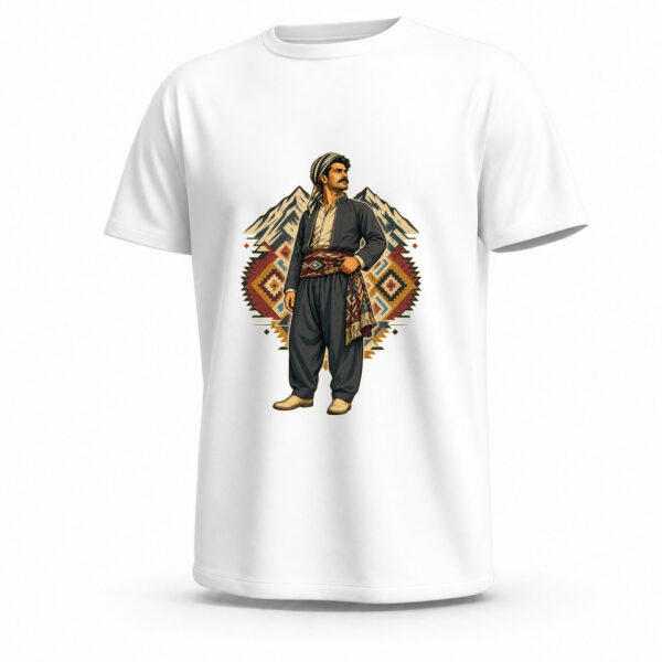 T-Shirt Kurdish Man – druckfertig