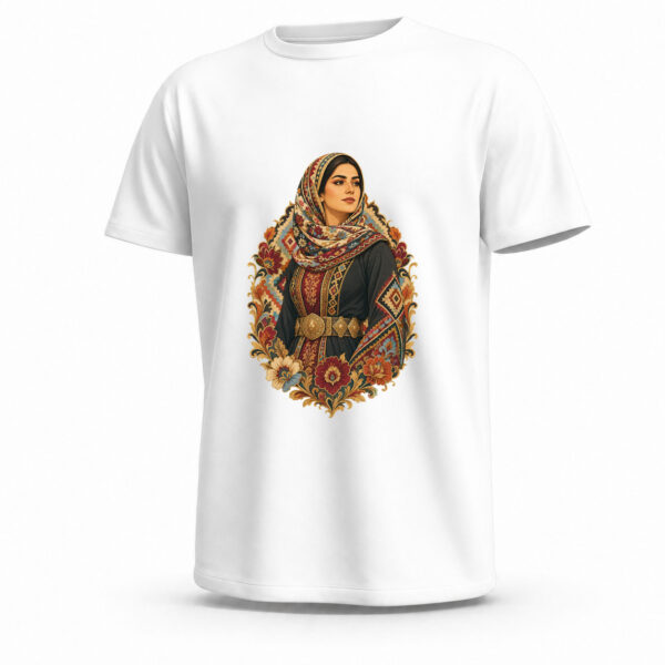 تيشيرت Kurdish Woman جاهز للطباعة