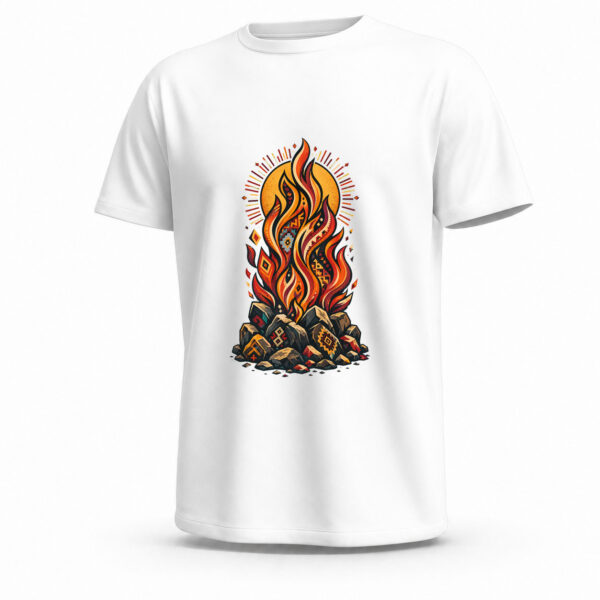 T-Shirt Newroz Flame – druckfertig