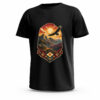 amanos-kurdish-zagros-sunrise-black تيشيرت Zagros Sunrise جاهز للطباعة