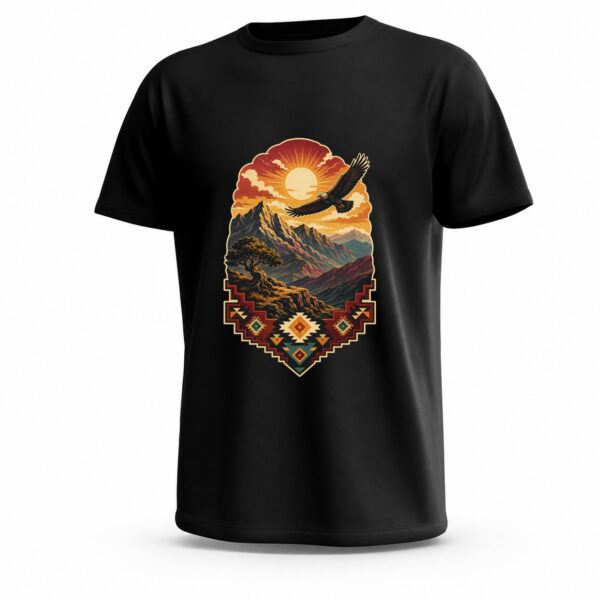 amanos-kurdish-zagros-sunrise-black تيشيرت Zagros Sunrise جاهز للطباعة