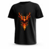 تيشيرت Geometric Phoenix جاهز للطباعة