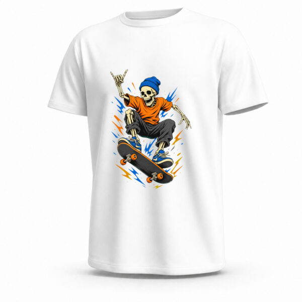 amanos-youth-skeleton-skate-white تيشيرت Skeleton Skate جاهز للطباعة