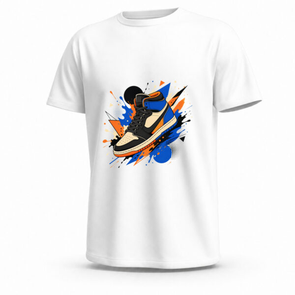 تيشيرت Street Sneaker جاهز للطباعة