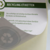 ملصقات Recycling Papier على رول – شكل حر
