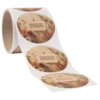 ملصقات Bagasse على رول – دائري