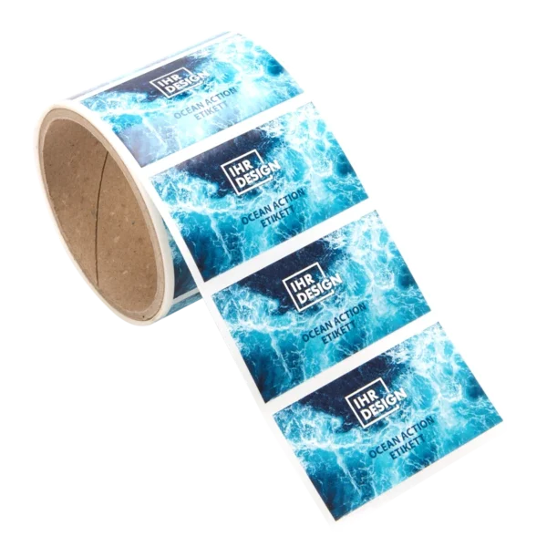 AMN-LBL-WMD-55549 ملصقات Ocean Action على رول – مستطيل