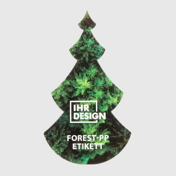 ملصقات Forest PP على رول – شكل حر