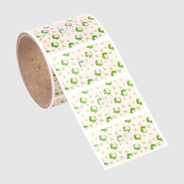 ملصقات Recycling PP على رول – مستطيل