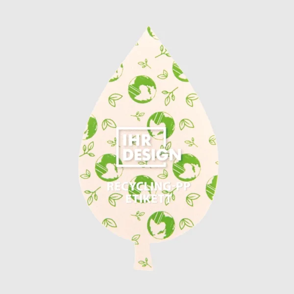 ملصقات Recycling PP على رول – شكل حر