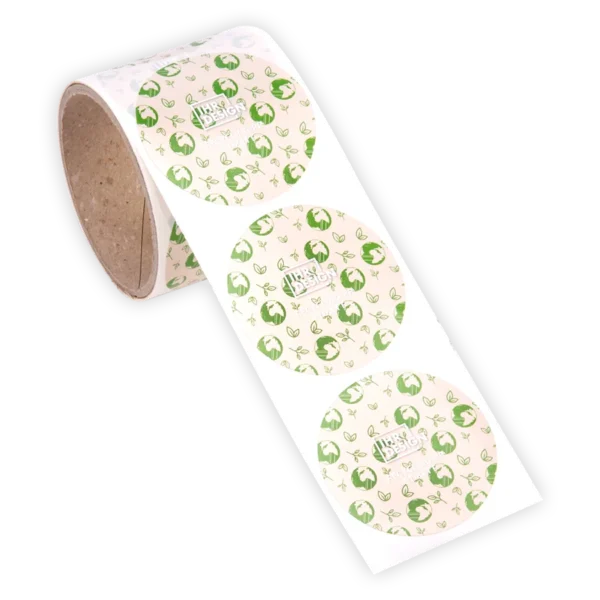 ملصقات Recycling PP على رول – دائري