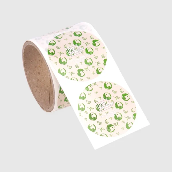 ملصقات Recycling PP على رول – دائري