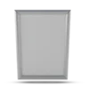 إطار ألومنيوم Snapframe A0 رأسي (841 × 1189 مم) – بدون طباعة