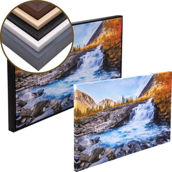 AMN-WMD-WAND-51650 لوحة كانفاس Fine Art – 80 × 45 سم – إطار خشبي 2 سم
