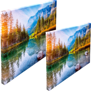لوحة كانفاس Fine Art – 30 × 20 سم – إطار خشبي 4 سم
