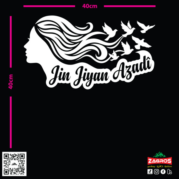 zag-stk-021-jin-jiyan-azadi-3-car-sticker-03 zag-stk-021-jin-jiyan-azadi-3-car-sticker-03