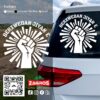 zag-stk-002-berxwedan-jiyane-fist-car-sticker-01 zag-stk-002-berxwedan-jiyane-fist-car-sticker-01