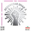 zag-stk-002-berxwedan-jiyane-fist-car-sticker-05 zag-stk-002-berxwedan-jiyane-fist-car-sticker-05
