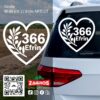 zag-stk-015-efrin-366-classic-heart-car-sticker-02 zag-stk-015-efrin-366-classic-heart-car-sticker-02