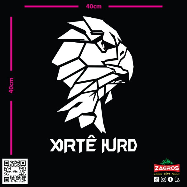 zag-stk-019-xorte-kurd-lion-car-sticker-03 zag-stk-019-xorte-kurd-lion-car-sticker-03