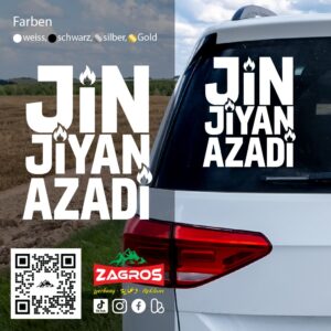 zag-stk-020-jin-jiyan-azadi-text-car-sticker-01 zag-stk-020-jin-jiyan-azadi-text-car-sticker-01